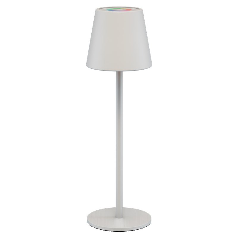 Utomhusbelysning - Laddningsbar bordslampa med RGB för inom- och utomhusbruk, dimbar (svart/vit/brons)