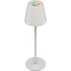 Utomhusbelysning - Laddningsbar bordslampa med RGB för inom- och utomhusbruk, dimbar (svart/vit/brons)