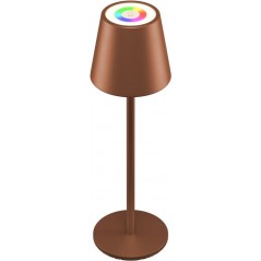 Utomhusbelysning - Laddningsbar bordslampa med RGB för inom- och utomhusbruk, dimbar (svart/vit/brons)