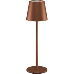 Utomhusbelysning - Laddningsbar bordslampa med RGB för inom- och utomhusbruk, dimbar (svart/vit/brons)