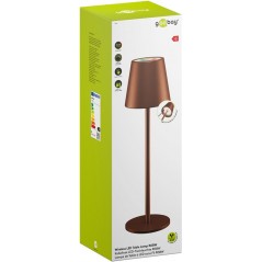 Utomhusbelysning - Laddningsbar bordslampa med RGB för inom- och utomhusbruk, dimbar (svart/vit/brons)