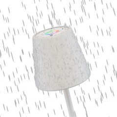 Utomhusbelysning - Laddningsbar bordslampa med RGB för inom- och utomhusbruk, dimbar (svart/vit/brons)