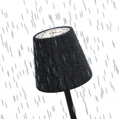 Utomhusbelysning - Laddningsbar bordslampa för inom- och utomhusbruk, dimbar (svart/vit/brons)