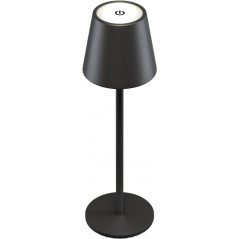 Utomhusbelysning - Laddningsbar bordslampa för inom- och utomhusbruk, dimbar (svart/vit/brons)