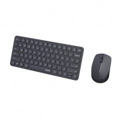 Trådlösa tangentbord - Rapoo 9010M ultrakompakt trådlöst tangentbord och mus med Multi-Mode (bluetooth + USB)