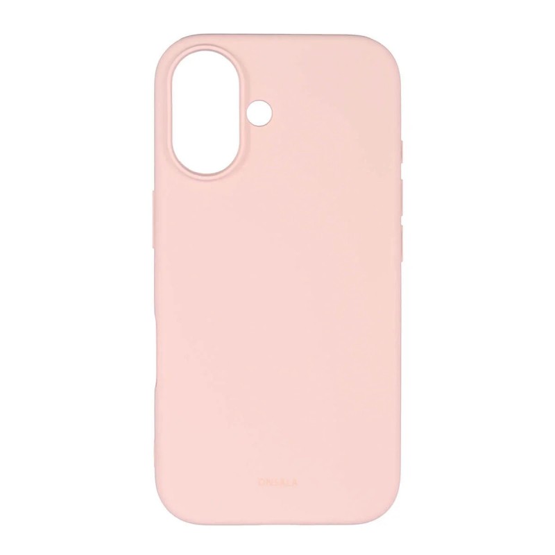 Fodral och skal - Onsala mobilskal av återvunnet material till iPhone 16 i rosa