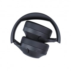 Brusreducerande hörlurar - Happy Plugs Play Pro bluetooth-hörlurar med aktiv brusreducering vit/svart