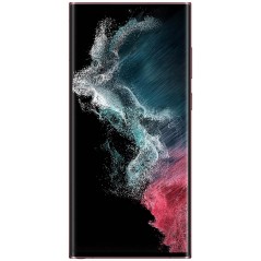 Samsung Galaxy begagnad - Samsung Galaxy S22 Ultra 5G 128GB Burgundy med 120 Hz-skärm (beg)