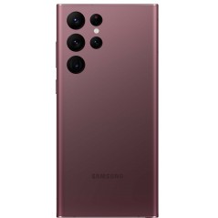 Samsung Galaxy begagnad - Samsung Galaxy S22 Ultra 5G 128GB Burgundy med 120 Hz-skärm (beg)