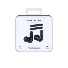 Brusreducerande hörlurar - Happy Plugs Joy Pro in-ear bluetooth-hörlurar & headset med aktiv brusreducering vit/svart