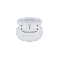 Brusreducerande hörlurar - Happy Plugs Joy Pro in-ear bluetooth-hörlurar & headset med aktiv brusreducering vit/svart