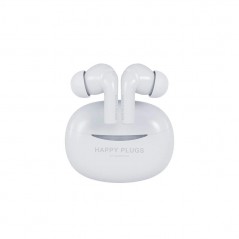 Brusreducerande hörlurar - Happy Plugs Joy Pro in-ear bluetooth-hörlurar & headset med aktiv brusreducering vit/svart