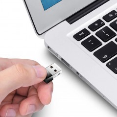 Trådlösa nätverkskort - Trådlöst WiFi USB-nätverkskort med Dual Band 2.4GHz/5GHz 650Mbps