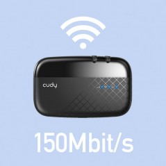 3G/4G/5G-router - Cudy MF4 portabel batteridriven trådlös 4G-router (hotspot)
