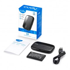3G/4G/5G-router - Cudy MF4 portabel batteridriven trådlös 4G-router (hotspot)