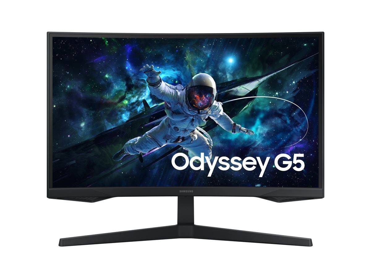 Samsung Odyssey G5 Curved 27" QHD 165 Hz gamingskärm (välvd)