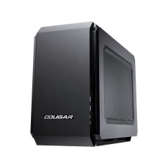Begagnad Speldator - Cougar QBX kompakt gamingdator med Intel i7 16GB 1TB SSD GTX1060 Win10 Pro (beg)