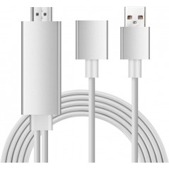 Laddare och kablar - Full HD-kabel för överföring av video från iPhone/iPad till HDMI