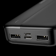 Portabla batterier - Dudao powerbank 20 000 mAh med 2x USB-A med 10W effekt