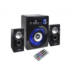 Datorhögtalare - Audiocore AC910 2.1 högtalarsystem datorhögtalare med 3.5 mm och bluetooth