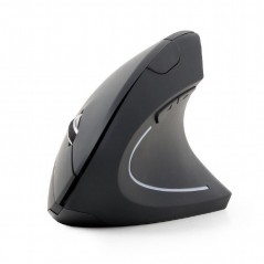 Ergonomisk trådlös vertikal mus från Gembird