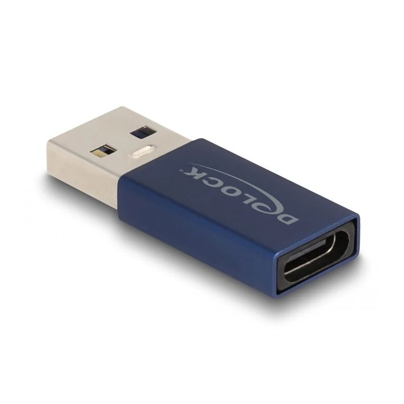 Kablar & adaptrar - Delock USB till USB-C-adapter 10 Gbit/s