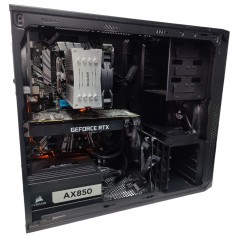 Begagnad Speldator - Corsair Carbide 200R gamingdator med Intel i7 64GB 1TB SSD RTX2070 Super Win11 Pro (beg)