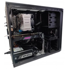 Begagnad Speldator - Corsair Carbide 200R gamingdator med Intel i7-10700 32GB 1TB SSD RTX2070 Super Win11 Pro (beg)