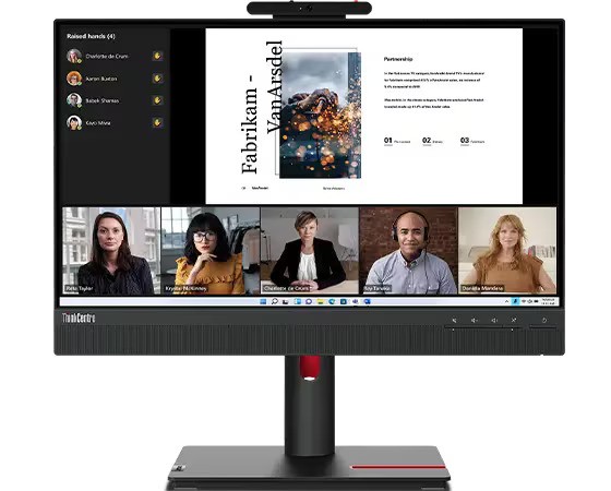 Lenovo ThinkCentre 22" skärm med M70q Gen3 dator i5 (gen 12) 16GB 256GB SSD WiFi Win11 Pro