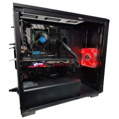 Begagnad Speldator - Corsair Carbide 270R gamingdator med Intel i7 32GB 1TB SSD GTX1070 Win11 Pro (beg)