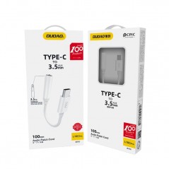 Övriga tillbehör - Dudao USB-C till 3.5mm ljud-adapter