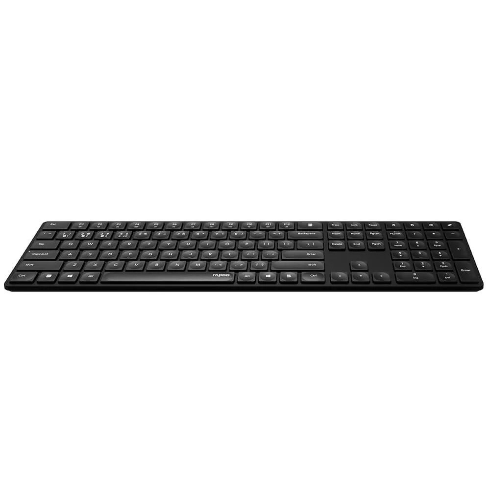 Rapoo E8020 ultratunt trådlöst tangentbord med Multi-Mode (bluetooth + USB)