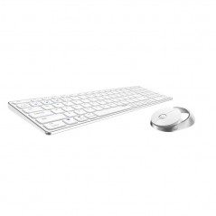 Trådlösa tangentbord - Rapoo 9750M set med trådlöst tangentbord och mus för PC & Mac (bluetooth + USB)