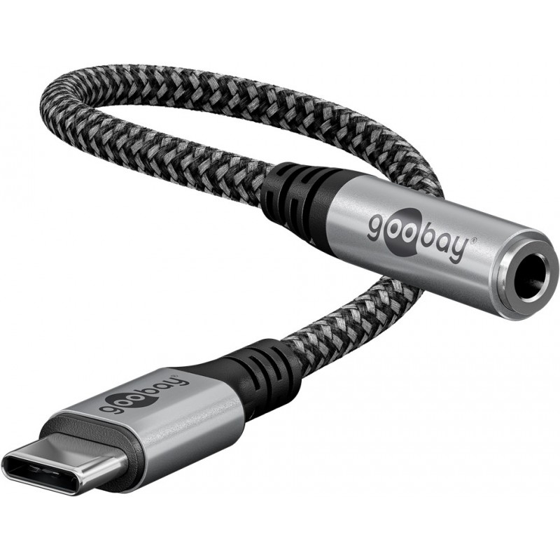 Övriga tillbehör - Goobay USB-C till 3.5mm ljud-adapter