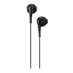 In-ear - Streetz C210 semi-in-ear hörlurar & headset med USB-C (svart/vit)