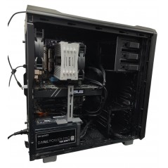 Begagnad Speldator - be quiet! Silent Base 600 gamingdator med Intel i7 32GB 1TB SSD GTX1070 Win10 Pro (beg)