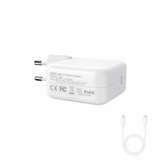 Väggladdare mobiltelefon - Universal 30W USB-C snabbladdare med QC3.0 och USB-C-kabel 1.8M