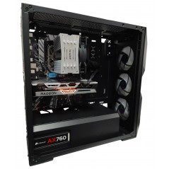 Begagnad Speldator - Cooler Master Masterbox TD500 Mesh gamingdator med Intel i7 64GB 1TB SSD RX6600 XT Win11 Pro (beg)
