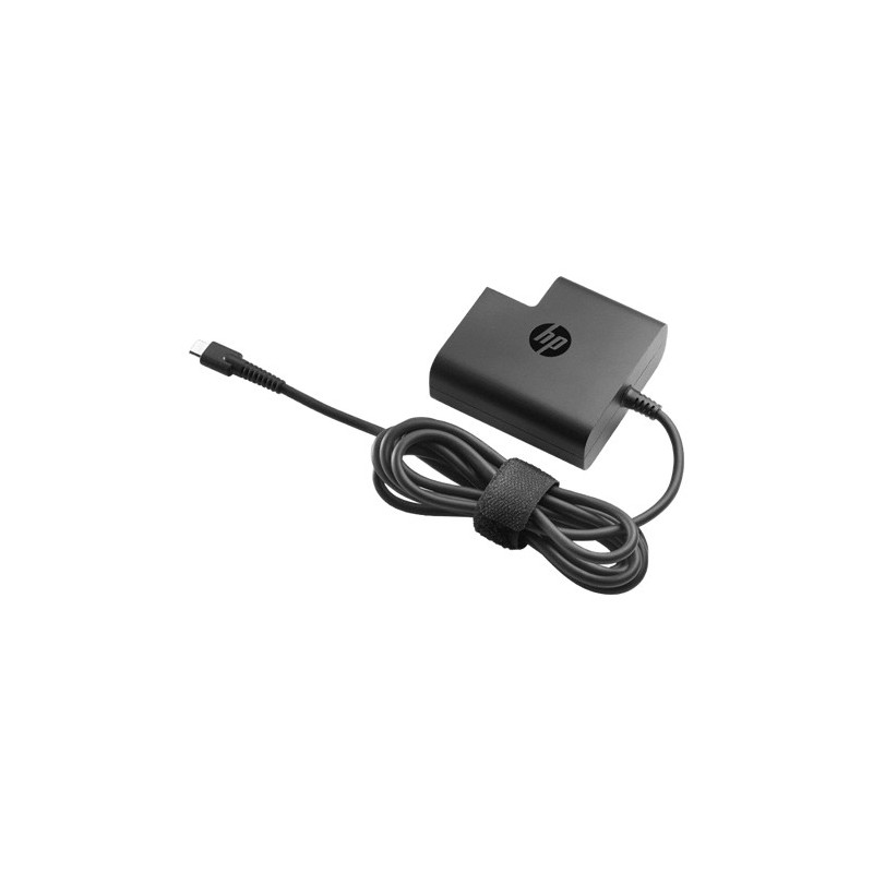 HP laddare - Laddare HP original 65W USB-C med strömkabel (beg)