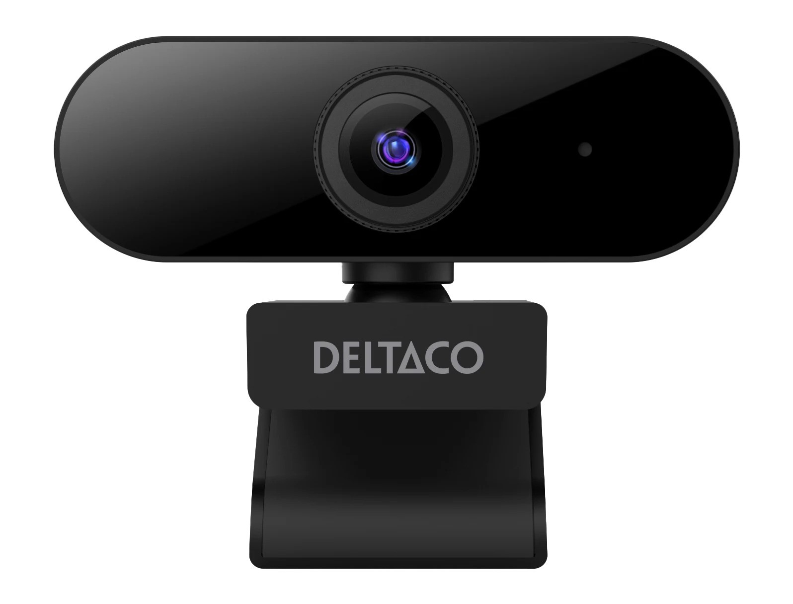 Deltaco webbkamera med Full HD-upplösning och 360-graders rotation (webcam)