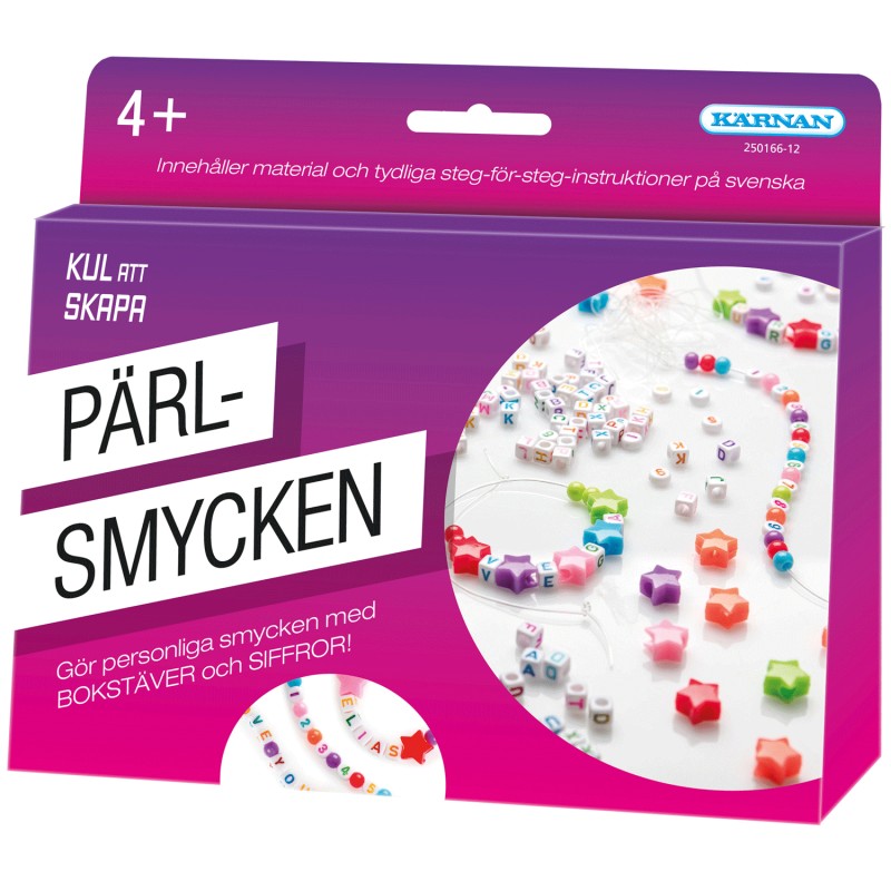 Leksaker - Kul att skapa - Pärlsmycken från KÄRNAN
