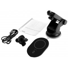 Mobilhållare - Essentials bilhållare med inbyggd trådlös laddning med MagSafe för iPhone 15W