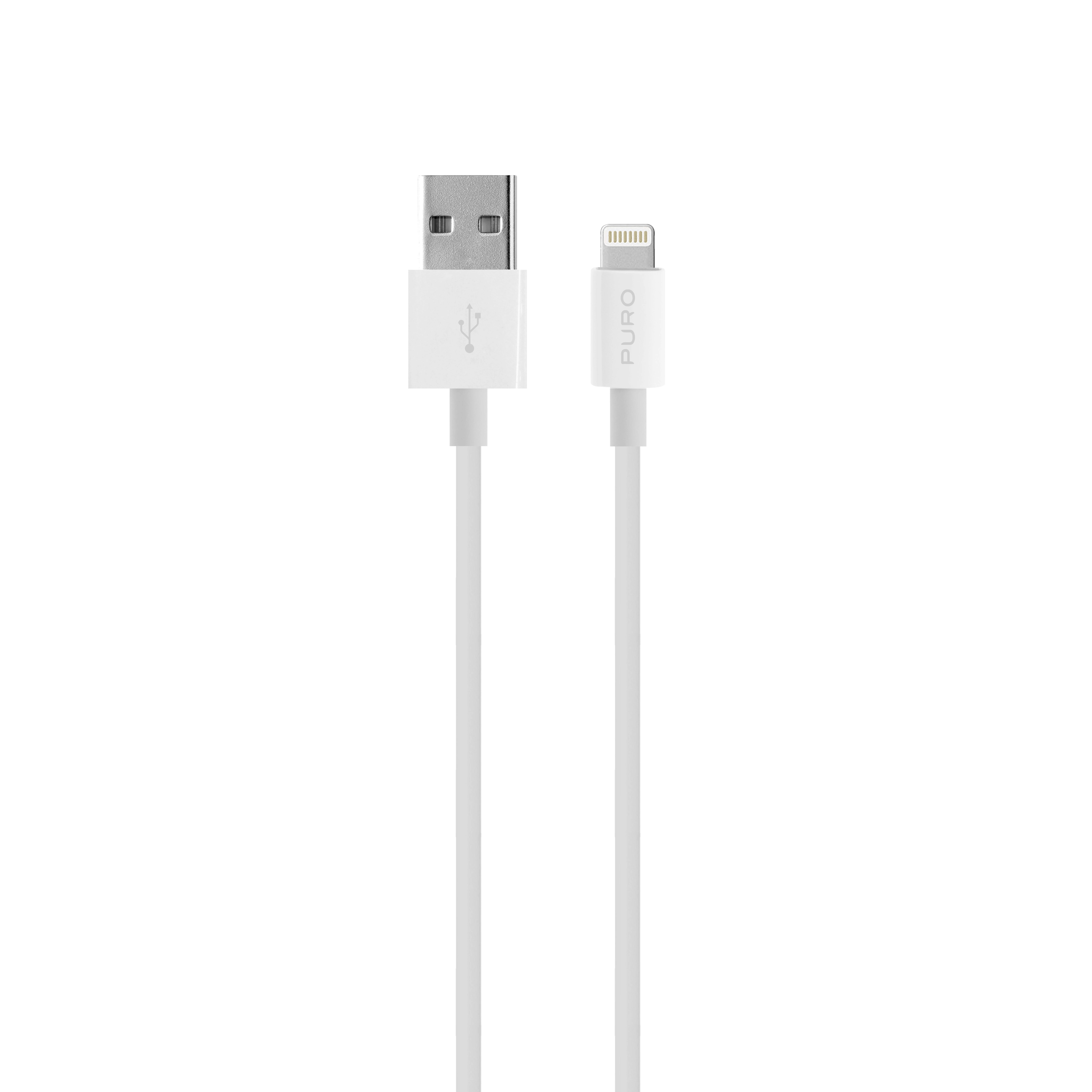 Puro MFi lightningkabel till iPhone och iPad 1 meter