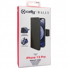 Fodral och skal - Celly Wallet Case plånboksfodral till iPhone 13 Pro
