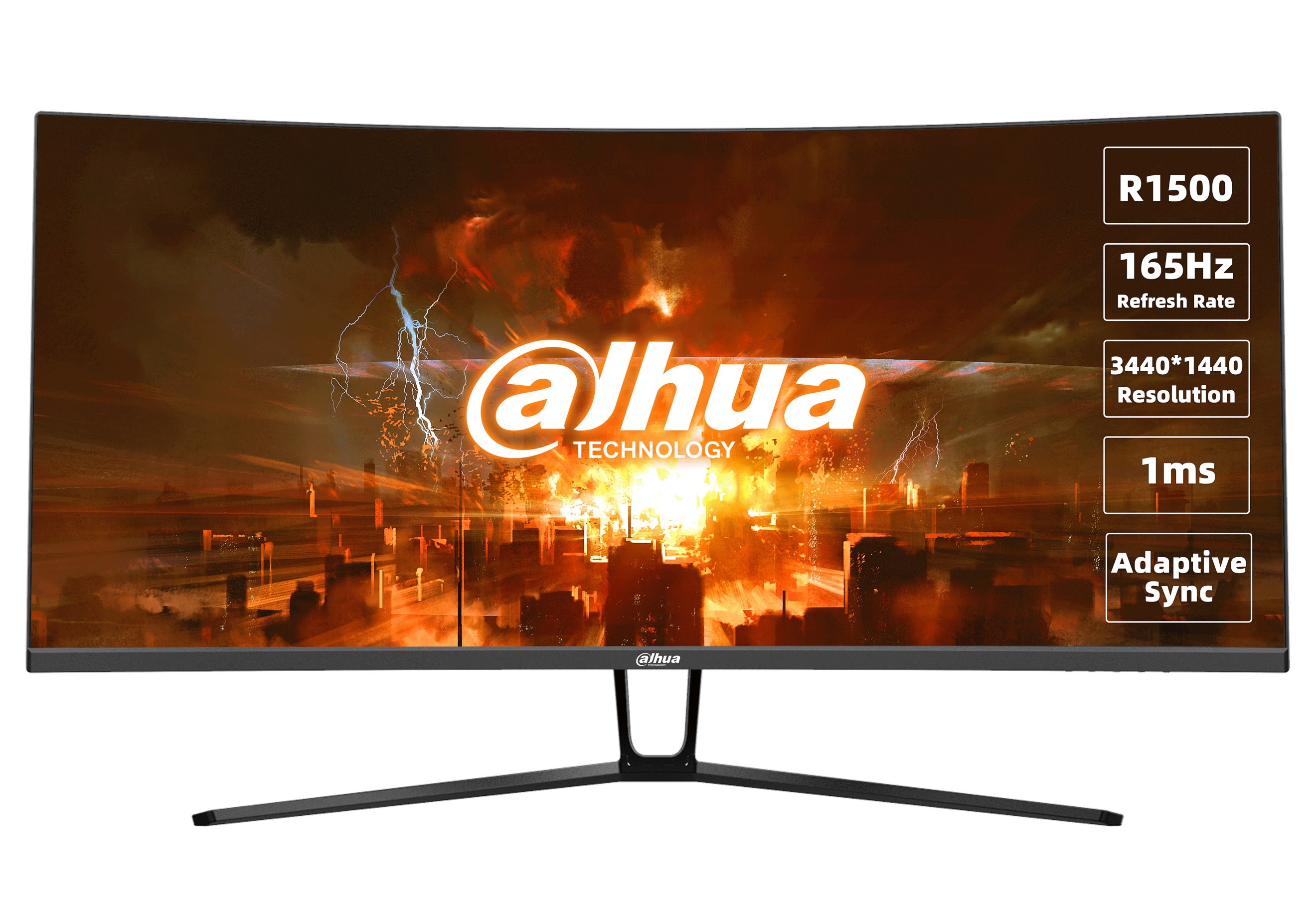 Dahua LM34-E330C 34-tums Curved ultrabred 165 Hz skärm för gaming 3440x1440