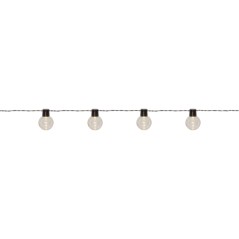 4.5 meters ljusslinga med 16st varmvita LED-lampor