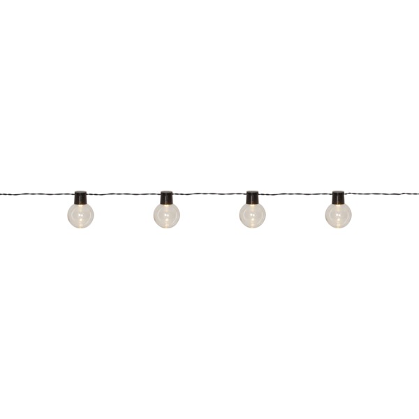 4.5 meters ljusslinga med 16st varmvita LED-lampor