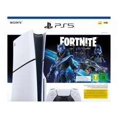 Spelkonsoler - Sony Playstation 5 Slim 1TB inklusive Fortnite Cobalt Star bundle