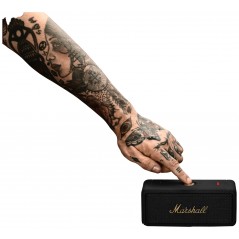 Trådlös bluetooth-högtalare - Marshall Emberton II trådlös bluetooth-högtalare (svart/mässing)