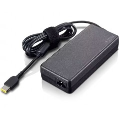 Lenovo laddare - Lenovo original 135W datorladdare Slim Tip rektangulär (beg)